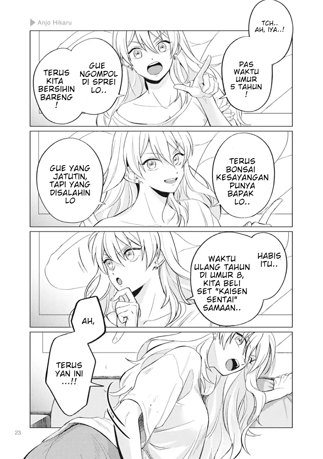 Nyotai-ka + Kanojo Chapter 1 - halaman 19