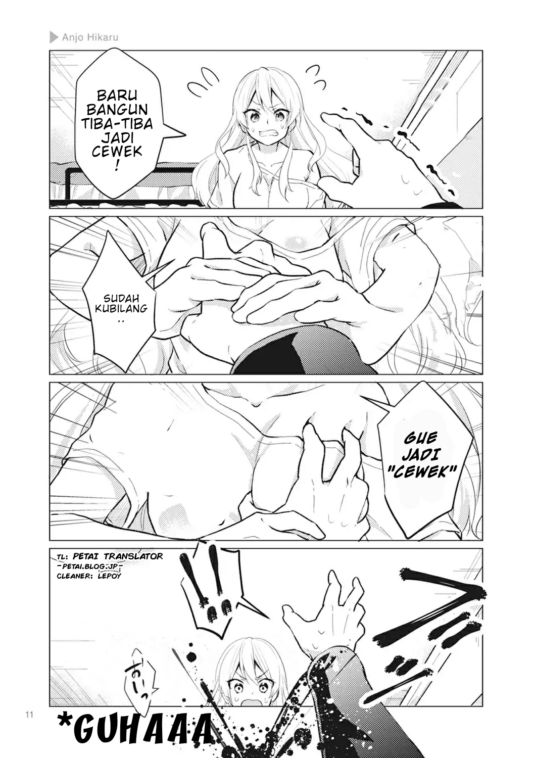 Nyotai-ka + Kanojo Chapter 1 - halaman 9