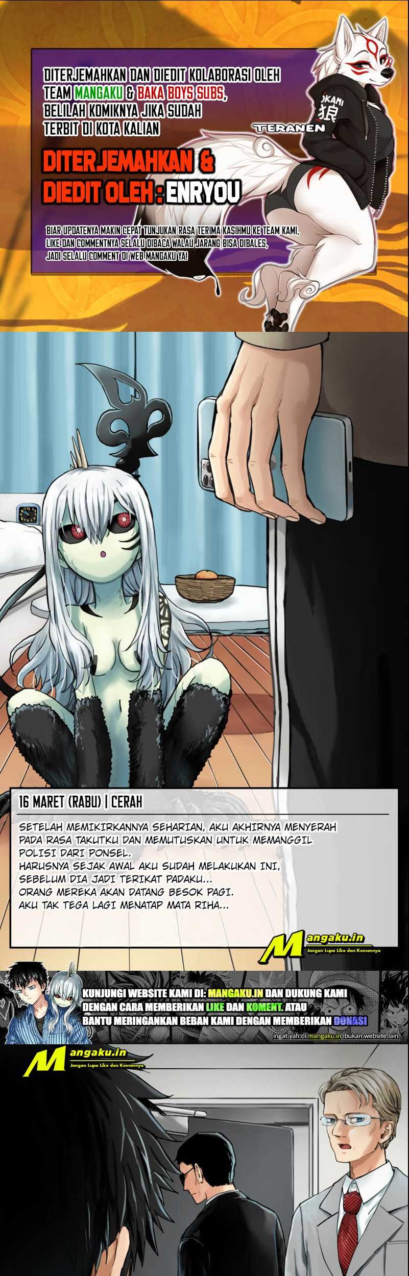 Observation Diary On A Creature I Picked Up Chapter 16 - halaman 1