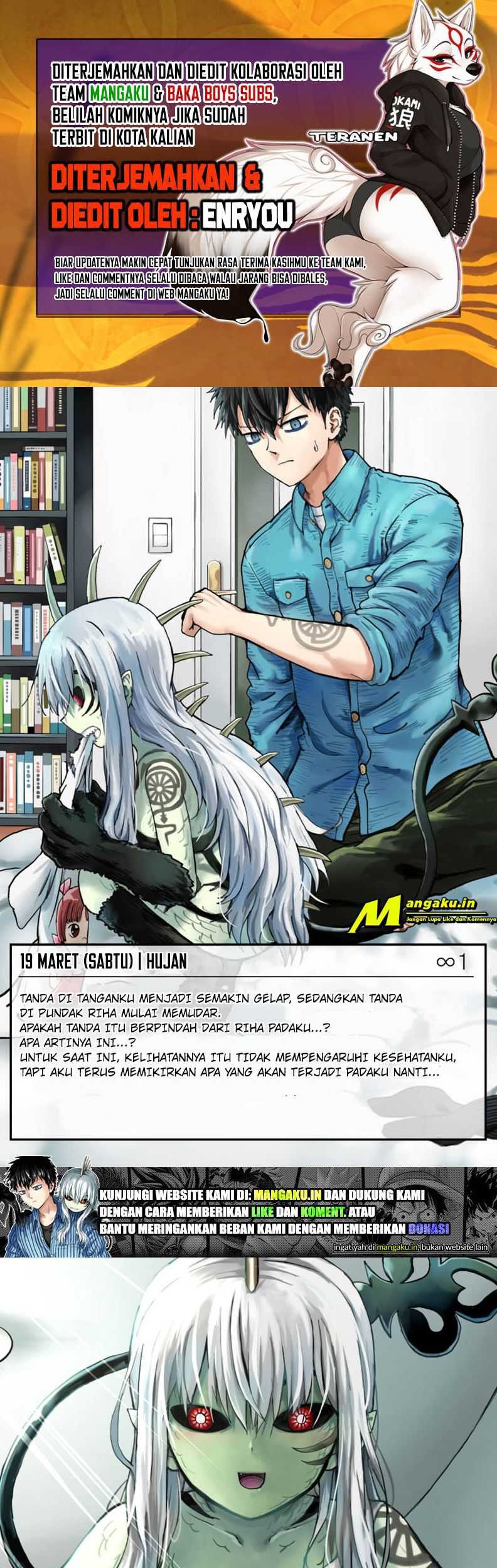 Observation Diary On A Creature I Picked Up Chapter 21 - halaman 1