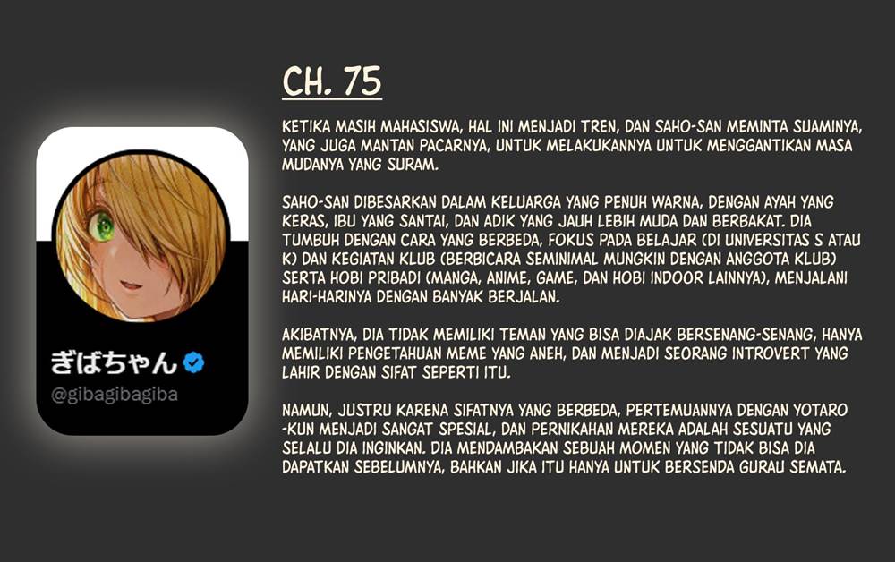 Ochame na Okusan to no Nichijou Chabangoto Chapter 75 - halaman 4