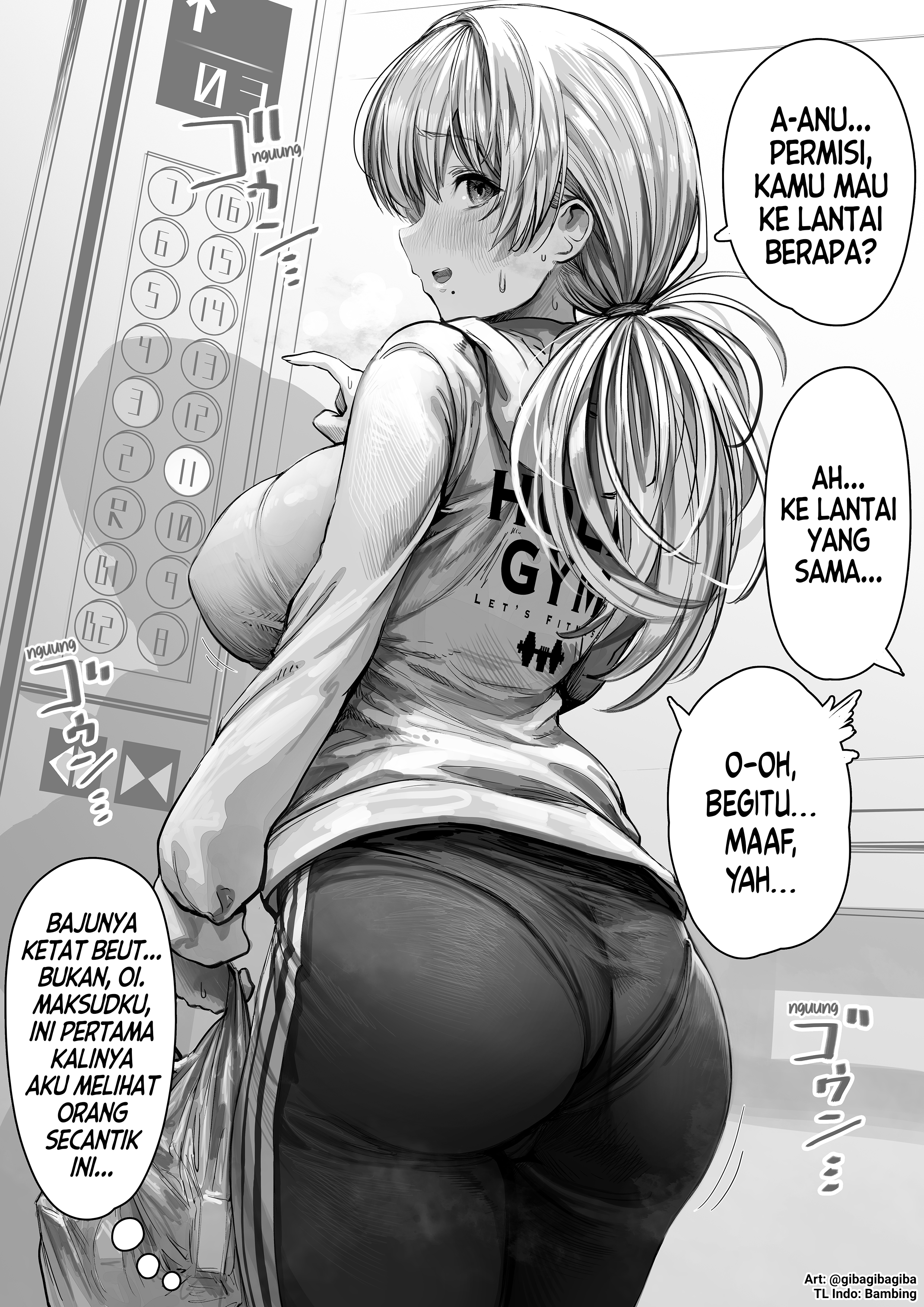Ochame na Okusan to no Nichijou Sahanji Chapter 1 - halaman 1