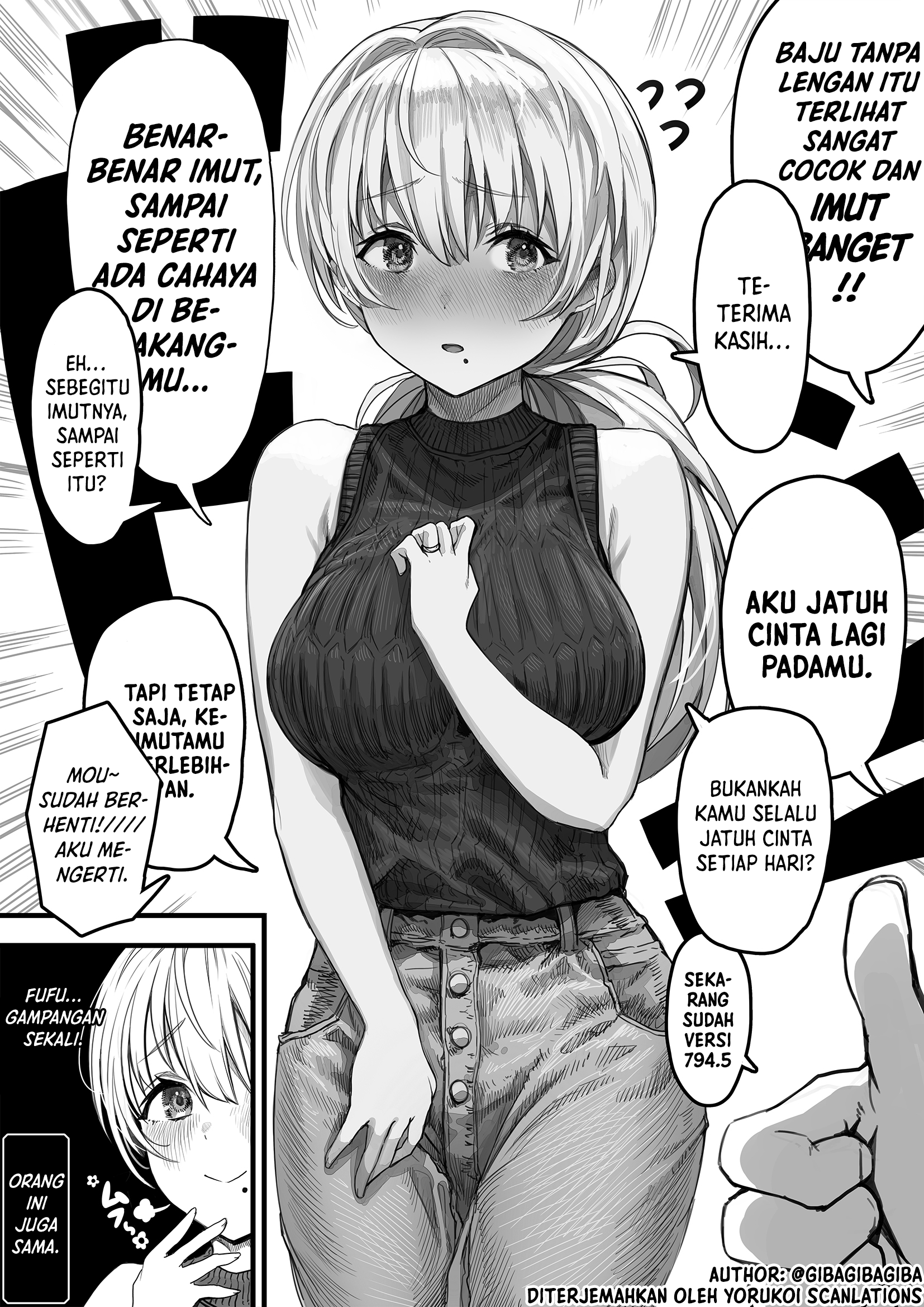 Ochame na Okusan to no Nichijou Sahanji Chapter 21 - halaman 1