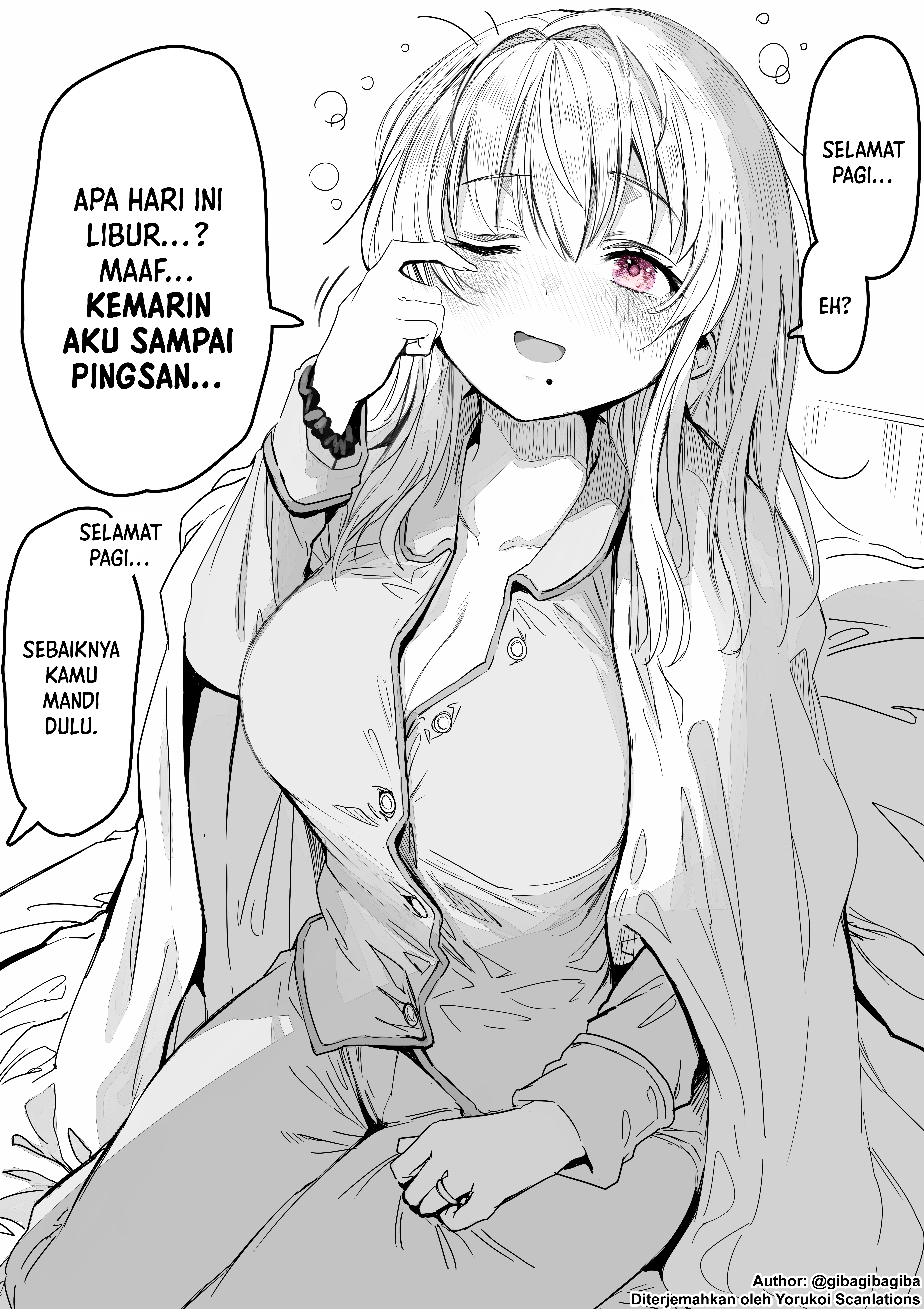 Ochame na Okusan to no Nichijou Sahanji Chapter 30 - halaman 1