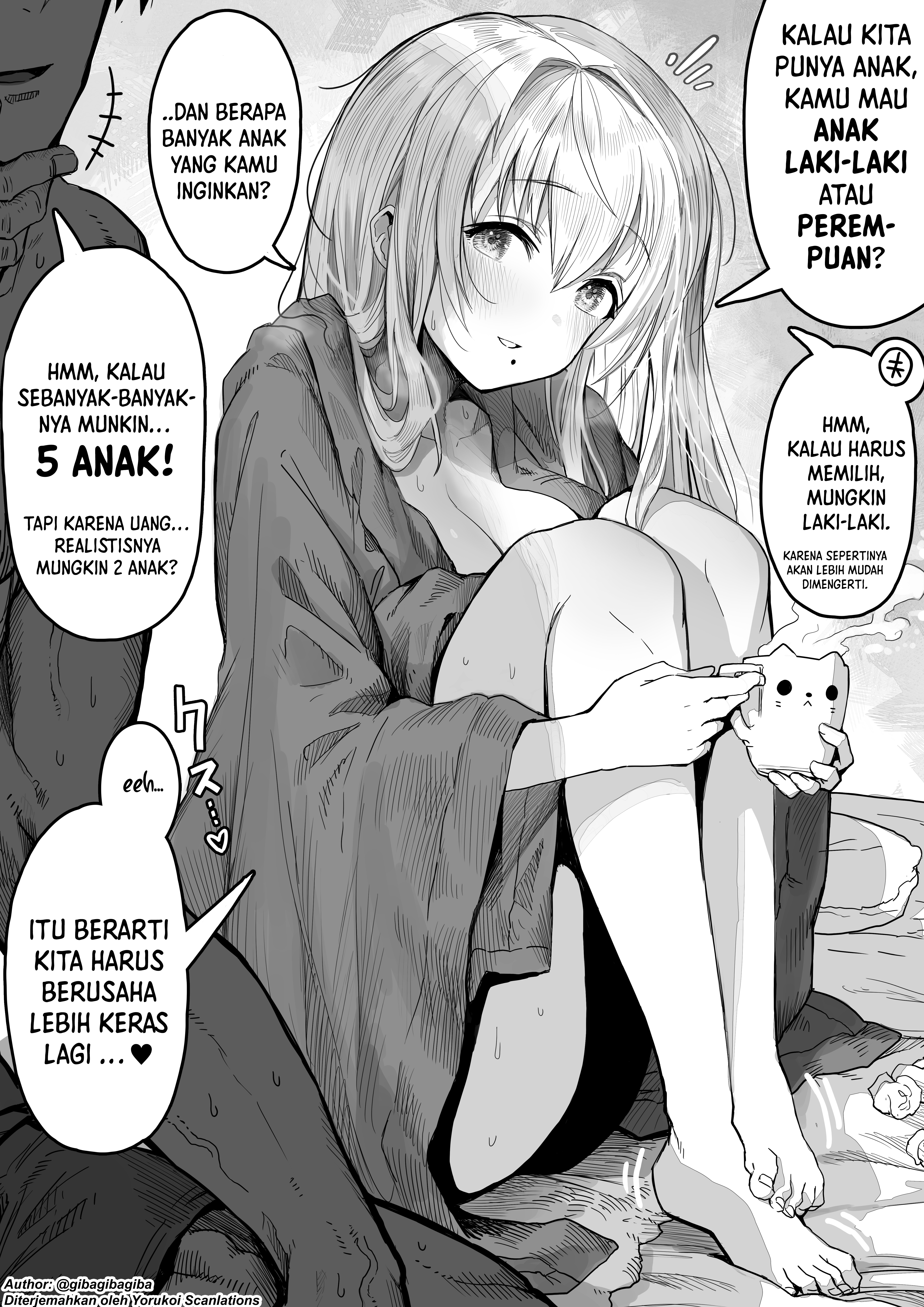 Ochame na Okusan to no Nichijou Sahanji Chapter 51 - halaman 2