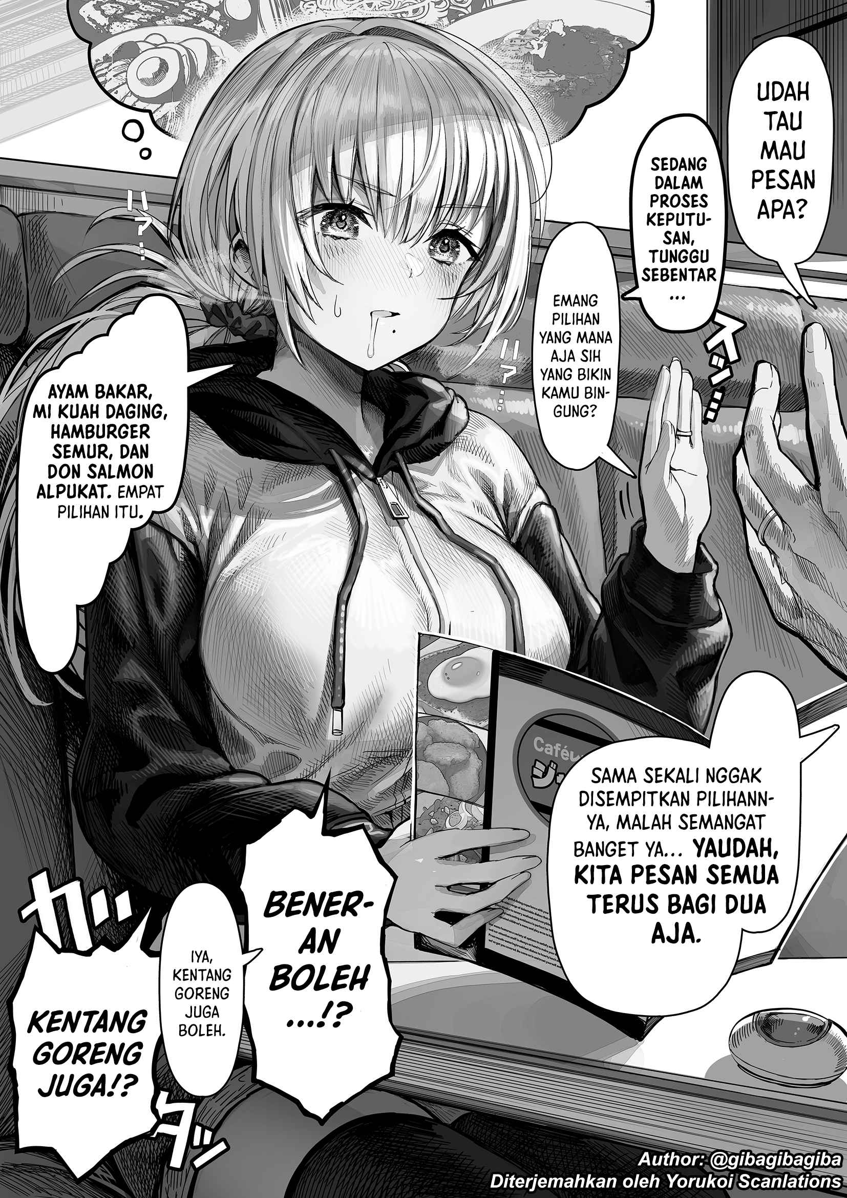Ochame na Okusan to no Nichijou Sahanji Chapter 6 - halaman 1
