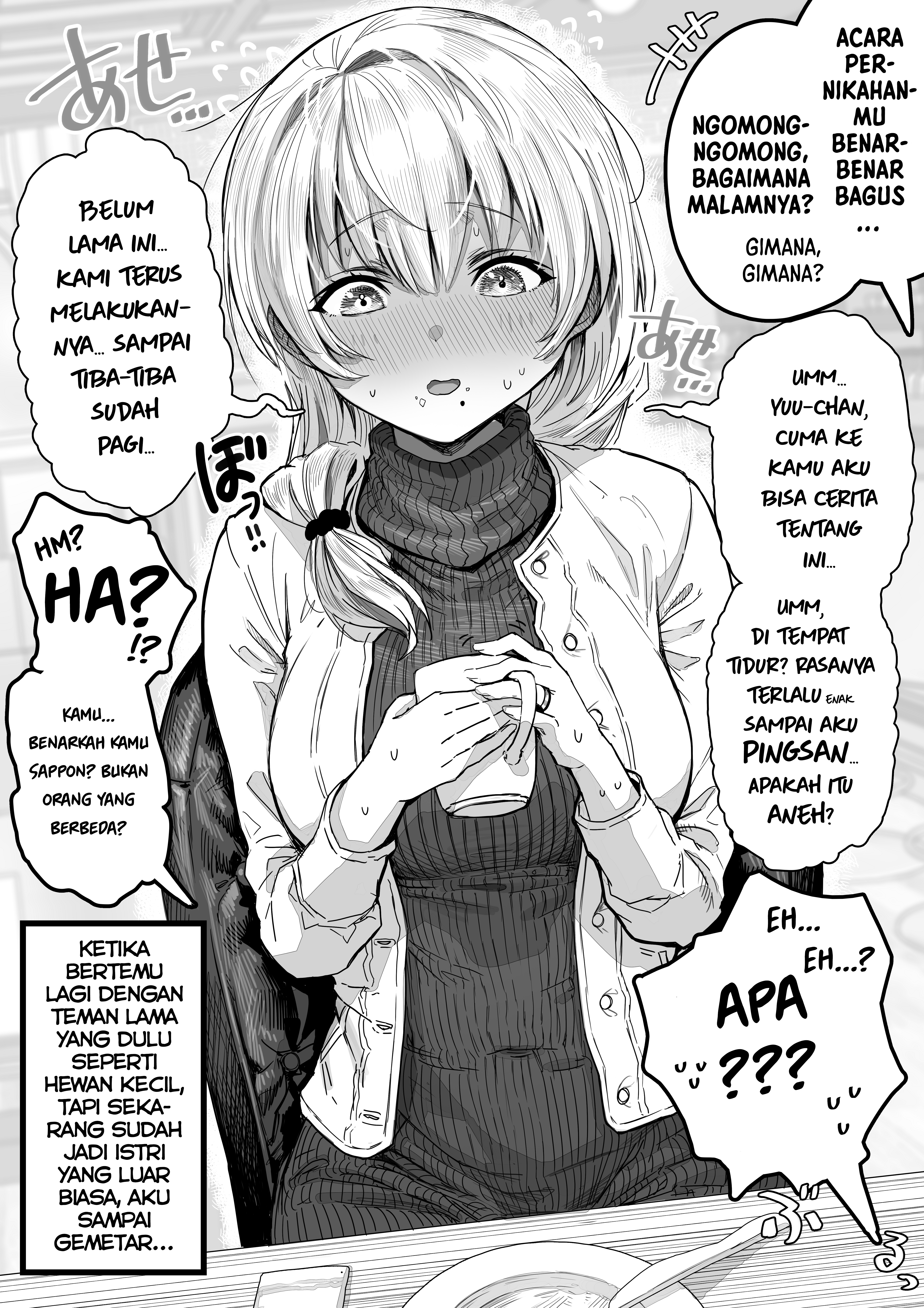 Ochame na Okusan to no Nichijou Sahanji Chapter 60 - halaman 2