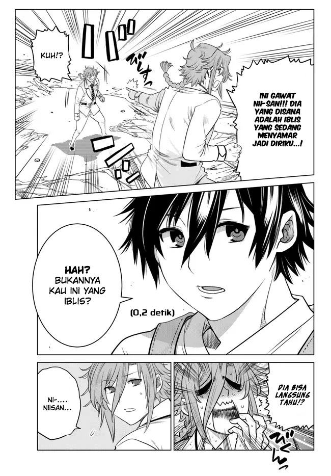 Ochikobore Datta Ani ga Jitsu wa Saikyou: Shijou Saikyou no Yuusha wa Tenseishi, Gakuen de Mujikaku ni Musou suru Chapter 19 - halaman 15