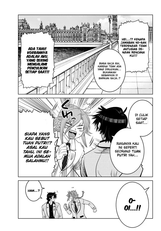 Ochikobore Datta Ani ga Jitsu wa Saikyou: Shijou Saikyou no Yuusha wa Tenseishi, Gakuen de Mujikaku ni Musou suru Chapter 19 - halaman 39