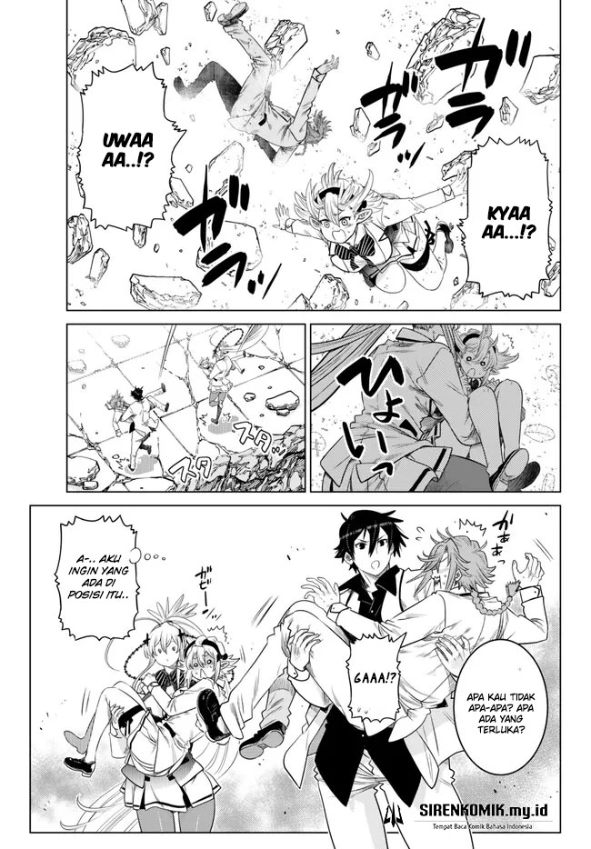 Ochikobore Datta Ani ga Jitsu wa Saikyou: Shijou Saikyou no Yuusha wa Tenseishi, Gakuen de Mujikaku ni Musou suru Chapter 19 - halaman 43