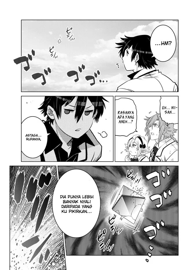 Ochikobore Datta Ani ga Jitsu wa Saikyou: Shijou Saikyou no Yuusha wa Tenseishi, Gakuen de Mujikaku ni Musou suru Chapter 20 - halaman 28