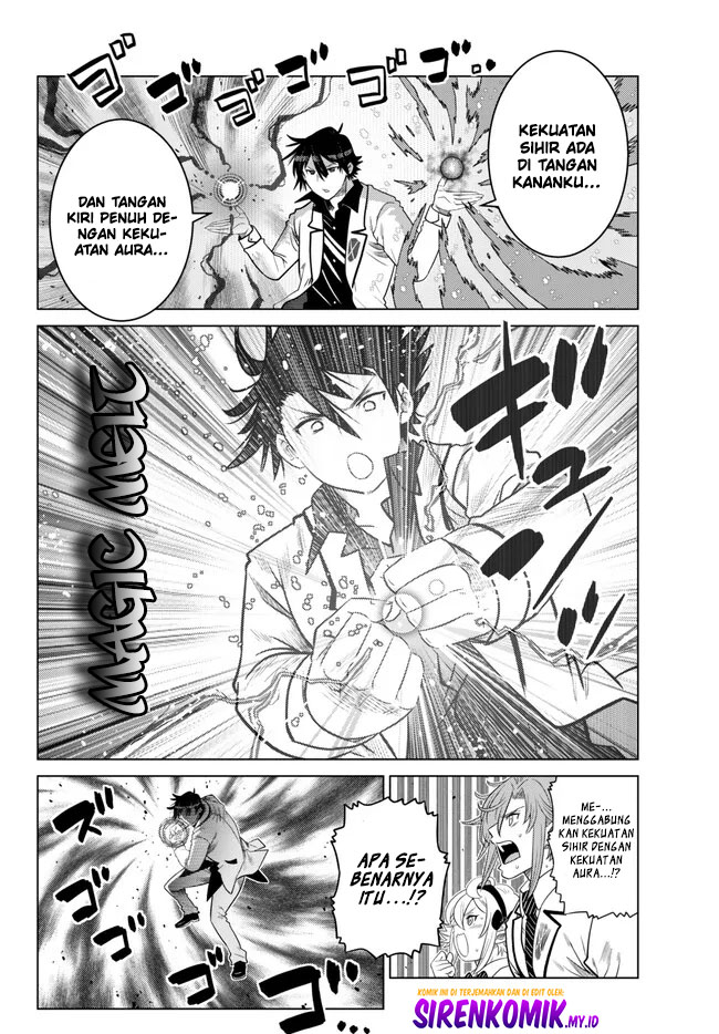 Ochikobore Datta Ani ga Jitsu wa Saikyou: Shijou Saikyou no Yuusha wa Tenseishi, Gakuen de Mujikaku ni Musou suru Chapter 20 - halaman 33