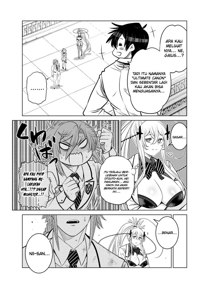 Ochikobore Datta Ani ga Jitsu wa Saikyou: Shijou Saikyou no Yuusha wa Tenseishi, Gakuen de Mujikaku ni Musou suru Chapter 20 - halaman 43