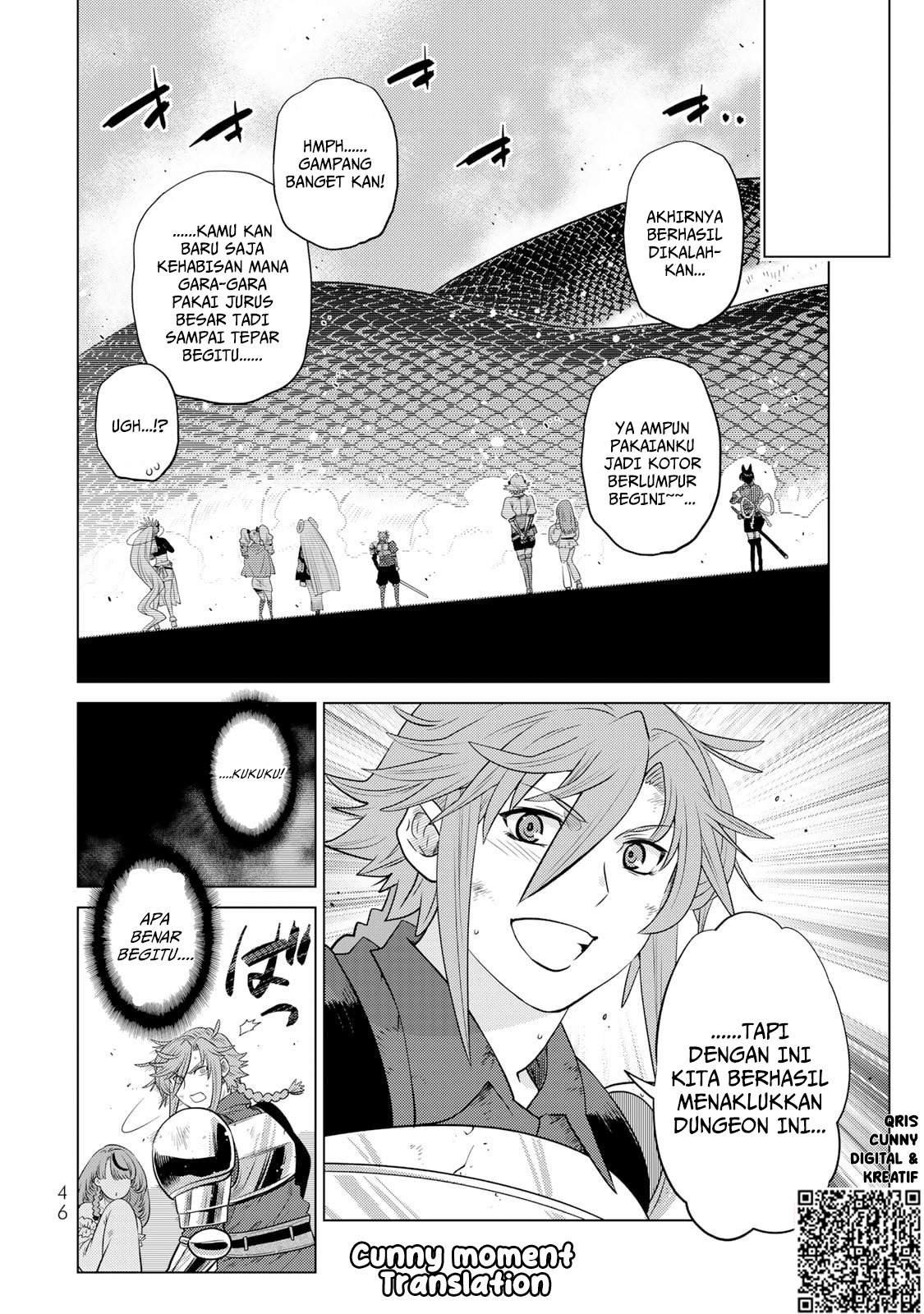 Ochikobore Datta Ani ga Jitsu wa Saikyou: Shijou Saikyou no Yuusha wa Tenseishi, Gakuen de Mujikaku ni Musou suru Chapter 37 - halaman 48