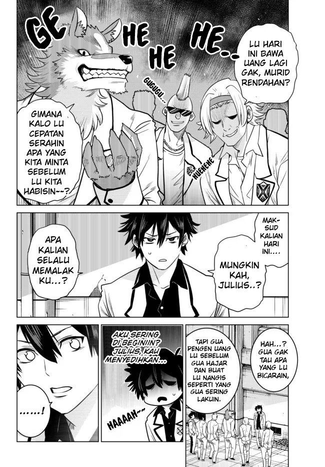 Ochikobore Datta Ani Ga Jitsuha Saikyou: Shijou Saikyou No Yuusha Wa Tensei-shi, Gakuen De Mujikaku Ni Musou Suru Chapter 1 - halaman 17