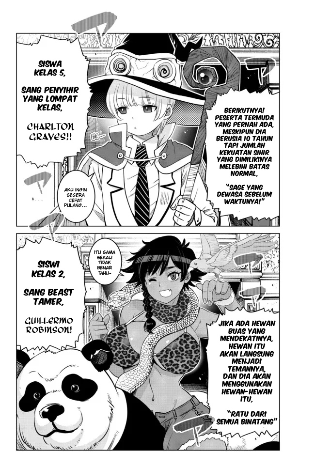 Ochikobore Datta Ani Ga Jitsuha Saikyou: Shijou Saikyou No Yuusha Wa Tensei-shi, Gakuen De Mujikaku Ni Musou Suru Chapter 12 - halaman 25