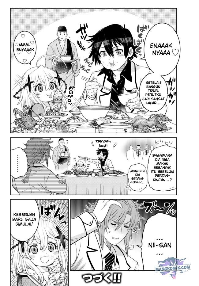 Ochikobore Datta Ani Ga Jitsuha Saikyou: Shijou Saikyou No Yuusha Wa Tensei-shi, Gakuen De Mujikaku Ni Musou Suru Chapter 12 - halaman 48