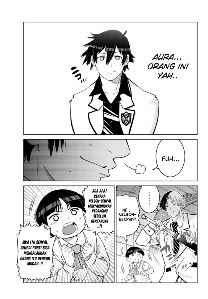 Ochikobore Datta Ani Ga Jitsuha Saikyou: Shijou Saikyou No Yuusha Wa Tensei-shi, Gakuen De Mujikaku Ni Musou Suru Chapter 13 - halaman 5