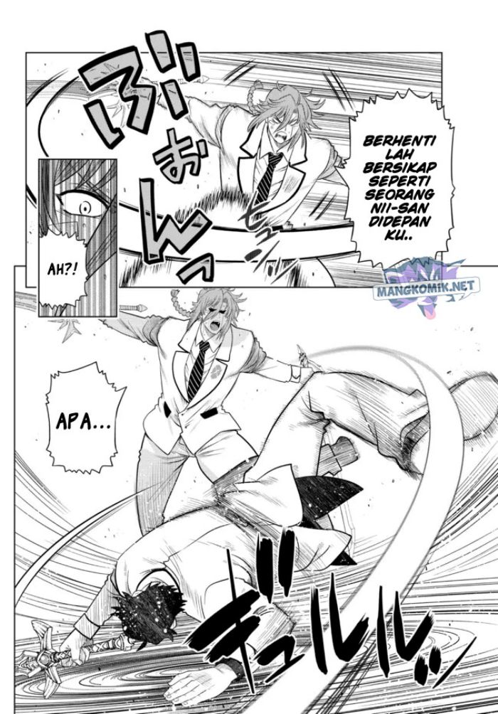 Ochikobore Datta Ani Ga Jitsuha Saikyou: Shijou Saikyou No Yuusha Wa Tensei-shi, Gakuen De Mujikaku Ni Musou Suru Chapter 14 - halaman 22