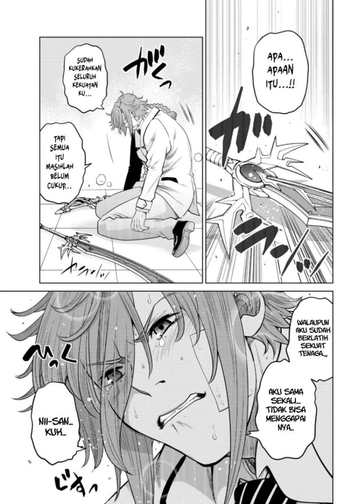 Ochikobore Datta Ani Ga Jitsuha Saikyou: Shijou Saikyou No Yuusha Wa Tensei-shi, Gakuen De Mujikaku Ni Musou Suru Chapter 14 - halaman 38