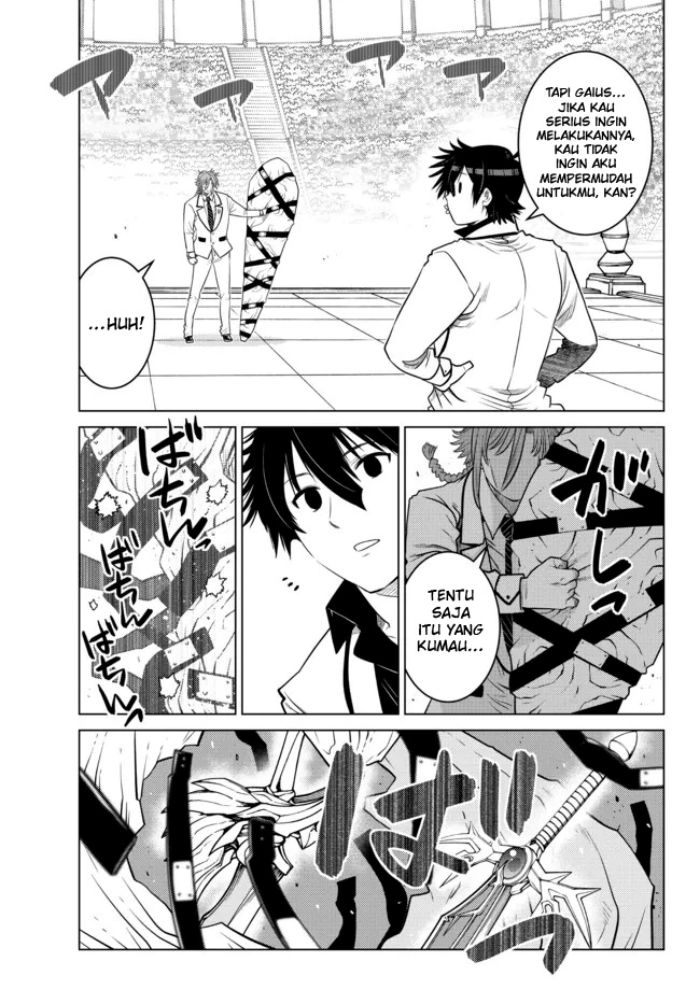 Ochikobore Datta Ani Ga Jitsuha Saikyou: Shijou Saikyou No Yuusha Wa Tensei-shi, Gakuen De Mujikaku Ni Musou Suru Chapter 14 - halaman 9