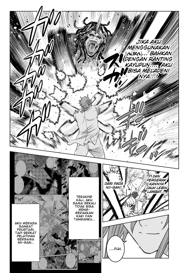 Ochikobore Datta Ani Ga Jitsuha Saikyou: Shijou Saikyou No Yuusha Wa Tensei-shi, Gakuen De Mujikaku Ni Musou Suru Chapter 18 - halaman 27