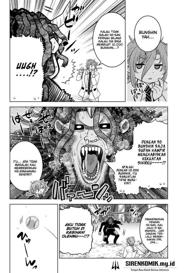 Ochikobore Datta Ani Ga Jitsuha Saikyou: Shijou Saikyou No Yuusha Wa Tensei-shi, Gakuen De Mujikaku Ni Musou Suru Chapter 18 - halaman 33