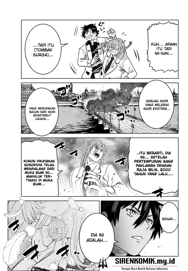 Ochikobore Datta Ani Ga Jitsuha Saikyou: Shijou Saikyou No Yuusha Wa Tensei-shi, Gakuen De Mujikaku Ni Musou Suru Chapter 19 - halaman 45