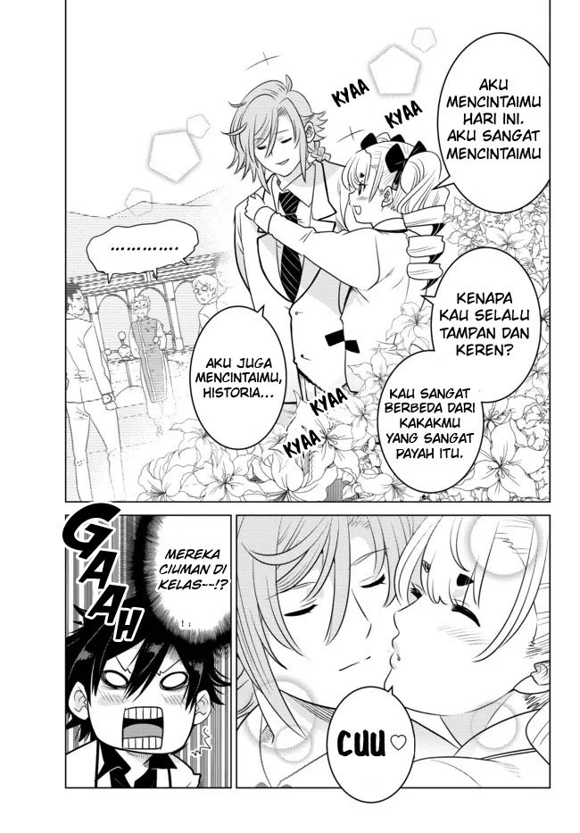 Ochikobore Datta Ani Ga Jitsuha Saikyou: Shijou Saikyou No Yuusha Wa Tensei-shi, Gakuen De Mujikaku Ni Musou Suru Chapter 2.2 - halaman 6