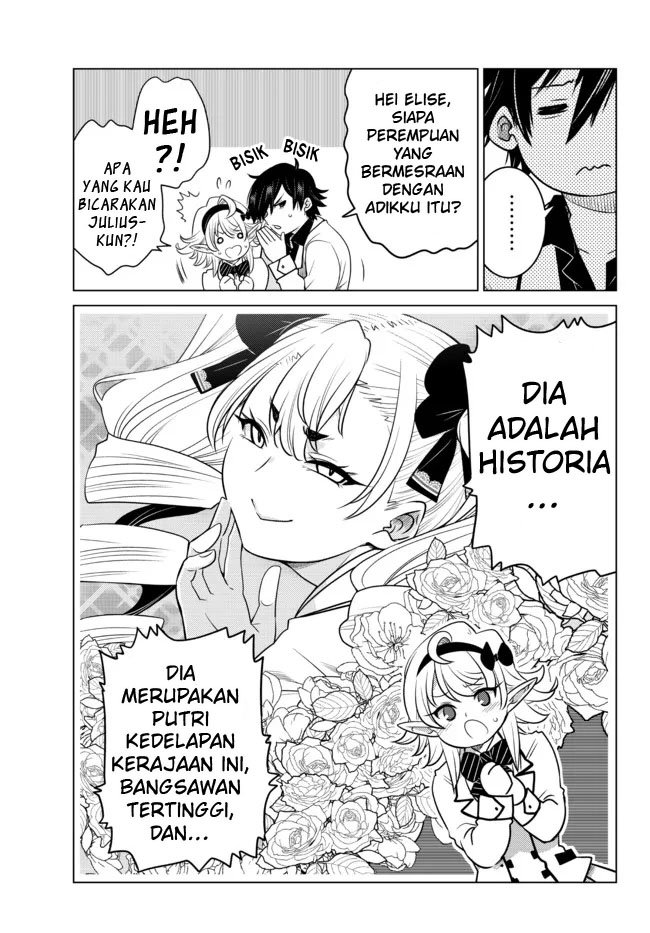 Ochikobore Datta Ani Ga Jitsuha Saikyou: Shijou Saikyou No Yuusha Wa Tensei-shi, Gakuen De Mujikaku Ni Musou Suru Chapter 2.2 - halaman 8
