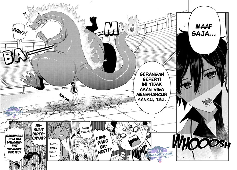 Ochikobore Datta Ani Ga Jitsuha Saikyou: Shijou Saikyou No Yuusha Wa Tensei-shi, Gakuen De Mujikaku Ni Musou Suru Chapter 2.4 - halaman 7