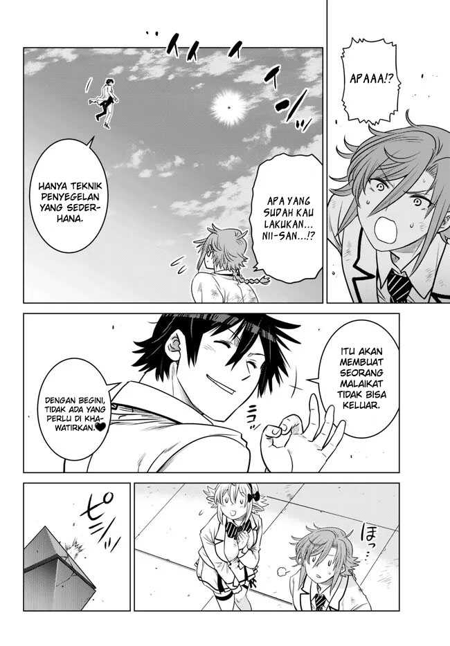 Ochikobore Datta Ani Ga Jitsuha Saikyou: Shijou Saikyou No Yuusha Wa Tensei-shi, Gakuen De Mujikaku Ni Musou Suru Chapter 20 - halaman 27