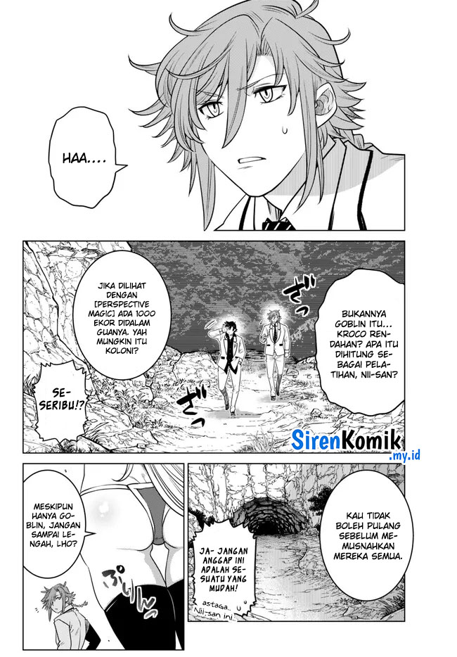 Ochikobore Datta Ani Ga Jitsuha Saikyou: Shijou Saikyou No Yuusha Wa Tensei-shi, Gakuen De Mujikaku Ni Musou Suru Chapter 21 - halaman 11
