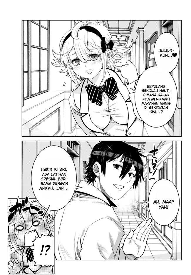 Ochikobore Datta Ani Ga Jitsuha Saikyou: Shijou Saikyou No Yuusha Wa Tensei-shi, Gakuen De Mujikaku Ni Musou Suru Chapter 22 - halaman 6