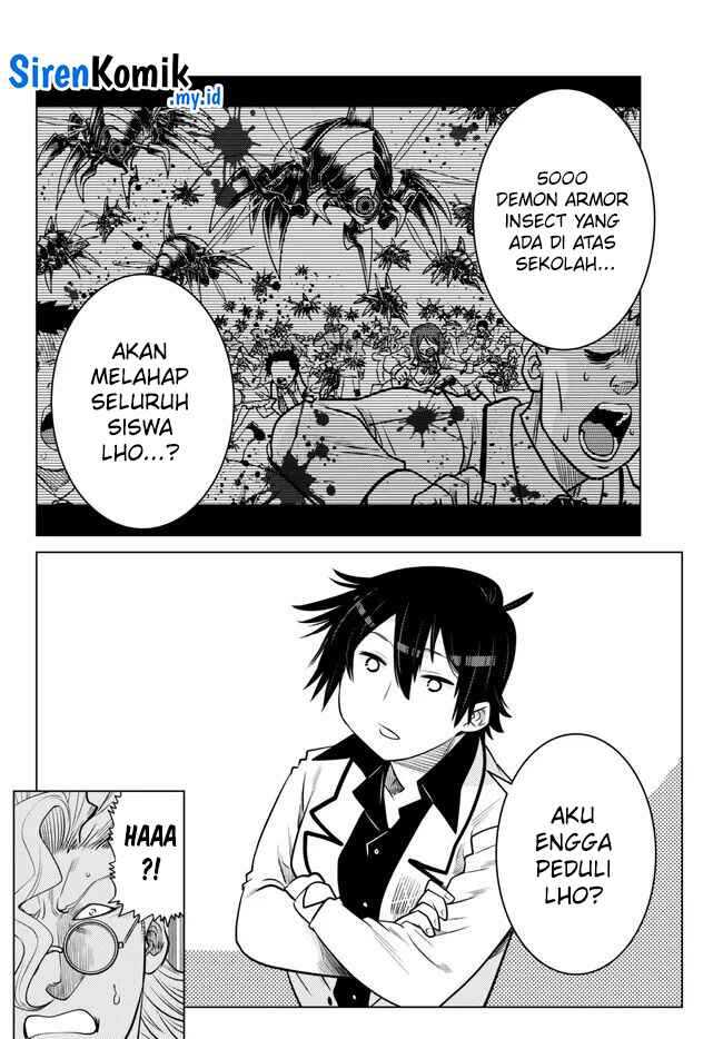 Ochikobore Datta Ani Ga Jitsuha Saikyou: Shijou Saikyou No Yuusha Wa Tensei-shi, Gakuen De Mujikaku Ni Musou Suru Chapter 23 - halaman 14