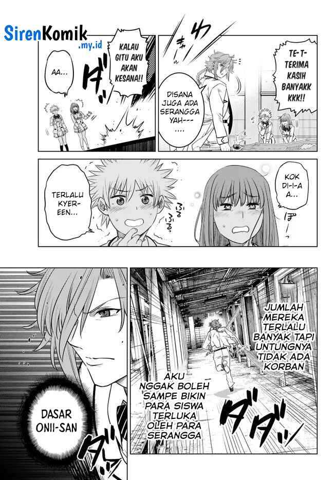 Ochikobore Datta Ani Ga Jitsuha Saikyou: Shijou Saikyou No Yuusha Wa Tensei-shi, Gakuen De Mujikaku Ni Musou Suru Chapter 23 - halaman 19