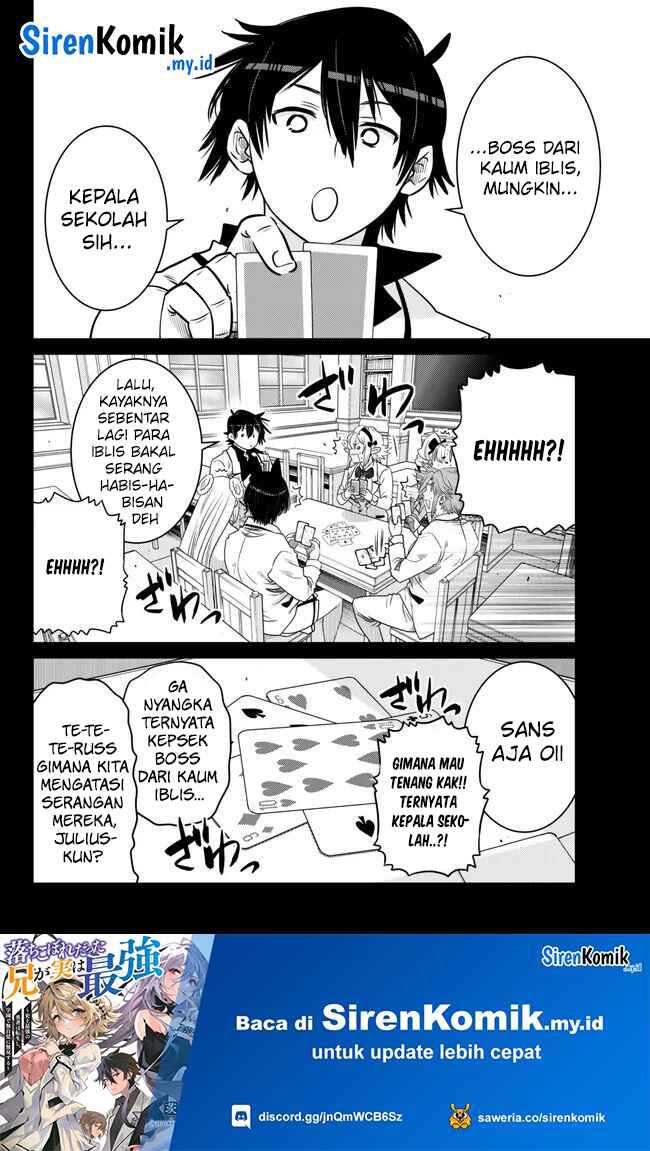 Ochikobore Datta Ani Ga Jitsuha Saikyou: Shijou Saikyou No Yuusha Wa Tensei-shi, Gakuen De Mujikaku Ni Musou Suru Chapter 23 - halaman 20