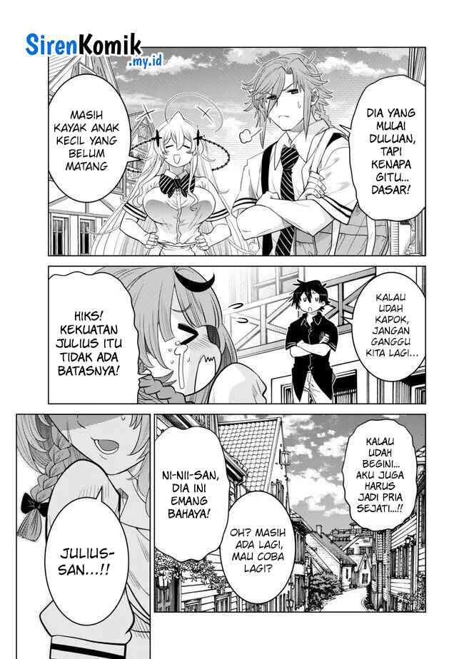 Ochikobore Datta Ani Ga Jitsuha Saikyou: Shijou Saikyou No Yuusha Wa Tensei-shi, Gakuen De Mujikaku Ni Musou Suru Chapter 27 - halaman 44