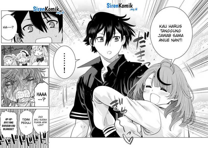 Ochikobore Datta Ani Ga Jitsuha Saikyou: Shijou Saikyou No Yuusha Wa Tensei-shi, Gakuen De Mujikaku Ni Musou Suru Chapter 27 - halaman 45