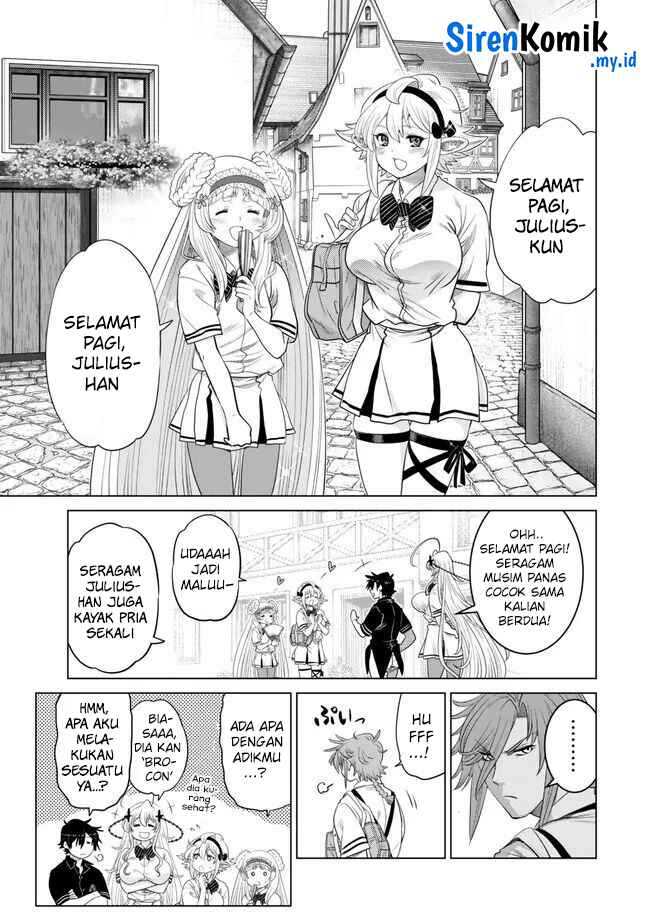 Ochikobore Datta Ani Ga Jitsuha Saikyou: Shijou Saikyou No Yuusha Wa Tensei-shi, Gakuen De Mujikaku Ni Musou Suru Chapter 27 - halaman 6