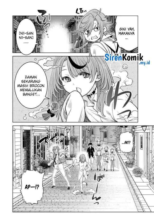 Ochikobore Datta Ani Ga Jitsuha Saikyou: Shijou Saikyou No Yuusha Wa Tensei-shi, Gakuen De Mujikaku Ni Musou Suru Chapter 27 - halaman 7