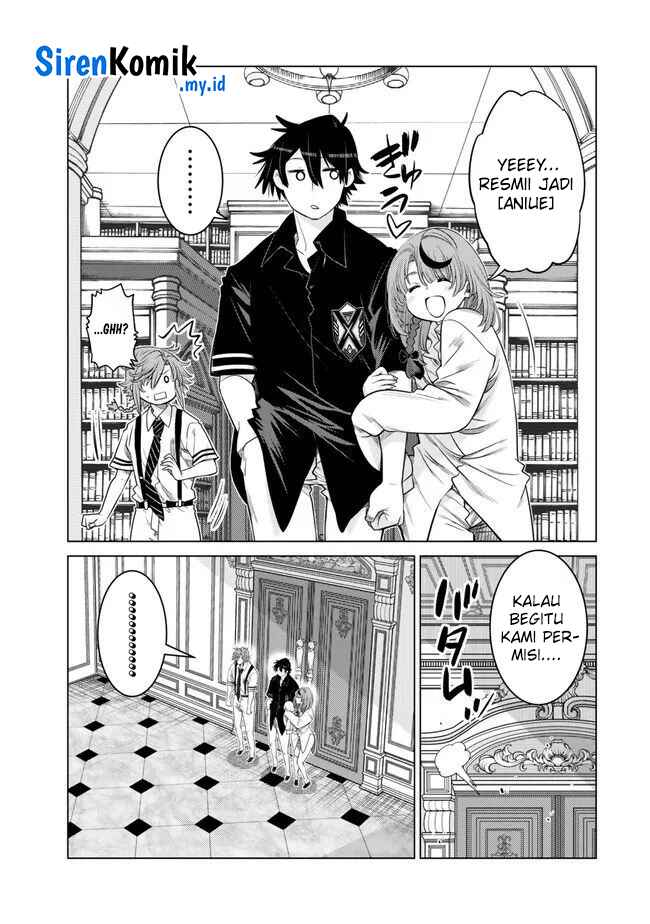 Ochikobore Datta Ani Ga Jitsuha Saikyou: Shijou Saikyou No Yuusha Wa Tensei-shi, Gakuen De Mujikaku Ni Musou Suru Chapter 28 - halaman 4