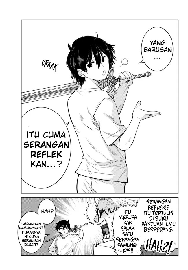 Ochikobore Datta Ani Ga Jitsuha Saikyou: Shijou Saikyou No Yuusha Wa Tensei-shi, Gakuen De Mujikaku Ni Musou Suru Chapter 3 - halaman 12