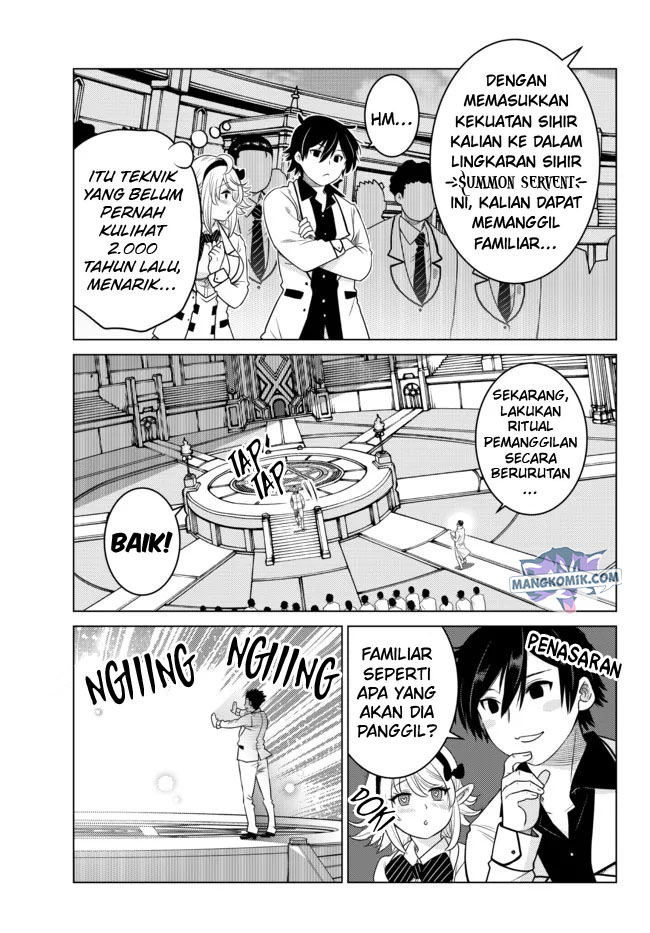 Ochikobore Datta Ani Ga Jitsuha Saikyou: Shijou Saikyou No Yuusha Wa Tensei-shi, Gakuen De Mujikaku Ni Musou Suru Chapter 3 - halaman 18