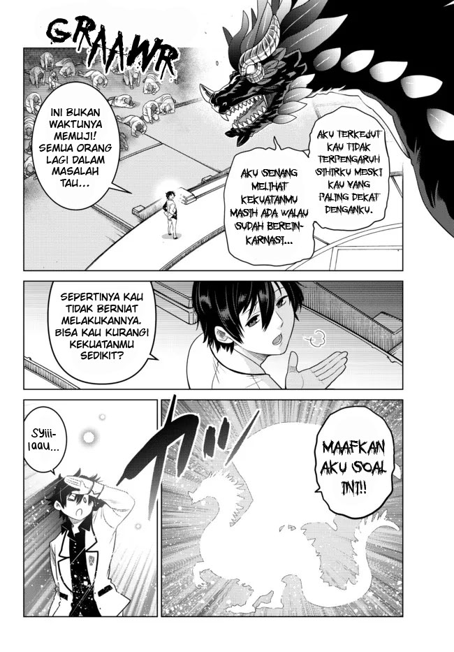Ochikobore Datta Ani Ga Jitsuha Saikyou: Shijou Saikyou No Yuusha Wa Tensei-shi, Gakuen De Mujikaku Ni Musou Suru Chapter 3 - halaman 36