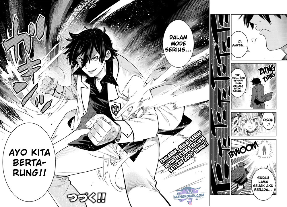 Ochikobore Datta Ani Ga Jitsuha Saikyou: Shijou Saikyou No Yuusha Wa Tensei-shi, Gakuen De Mujikaku Ni Musou Suru Chapter 3 - halaman 48