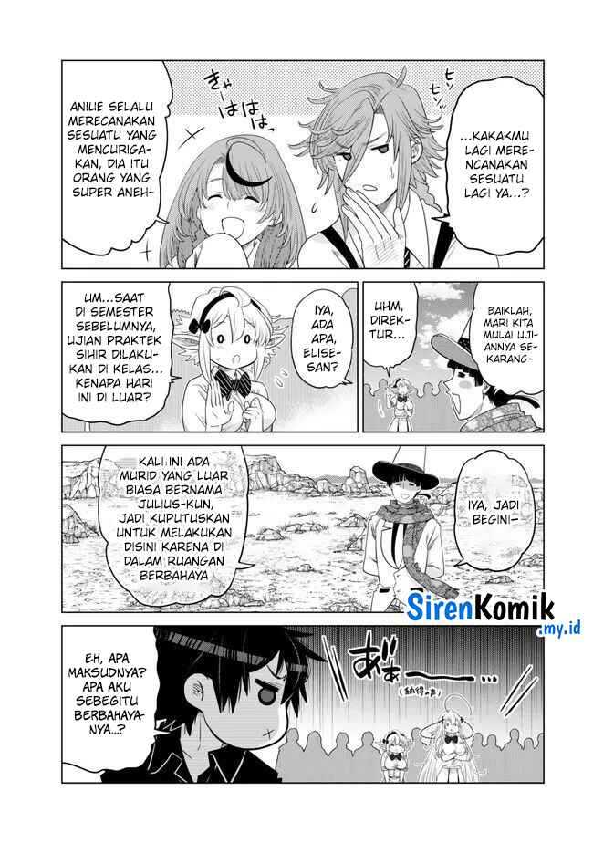 Ochikobore Datta Ani Ga Jitsuha Saikyou: Shijou Saikyou No Yuusha Wa Tensei-shi, Gakuen De Mujikaku Ni Musou Suru Chapter 30 - halaman 22