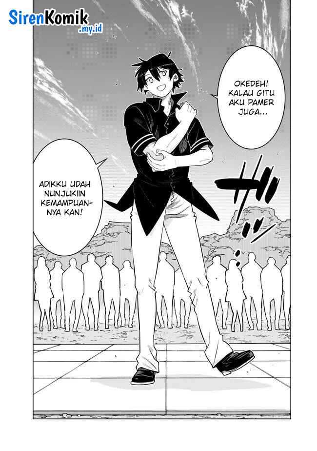 Ochikobore Datta Ani Ga Jitsuha Saikyou: Shijou Saikyou No Yuusha Wa Tensei-shi, Gakuen De Mujikaku Ni Musou Suru Chapter 30 - halaman 30