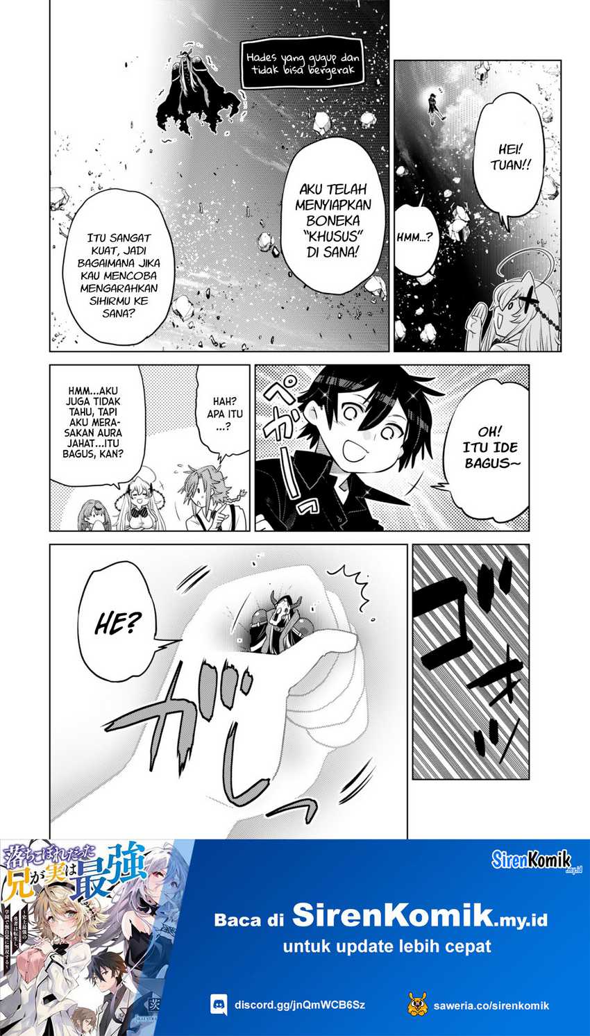 Ochikobore Datta Ani Ga Jitsuha Saikyou: Shijou Saikyou No Yuusha Wa Tensei-shi, Gakuen De Mujikaku Ni Musou Suru Chapter 31 - halaman 21