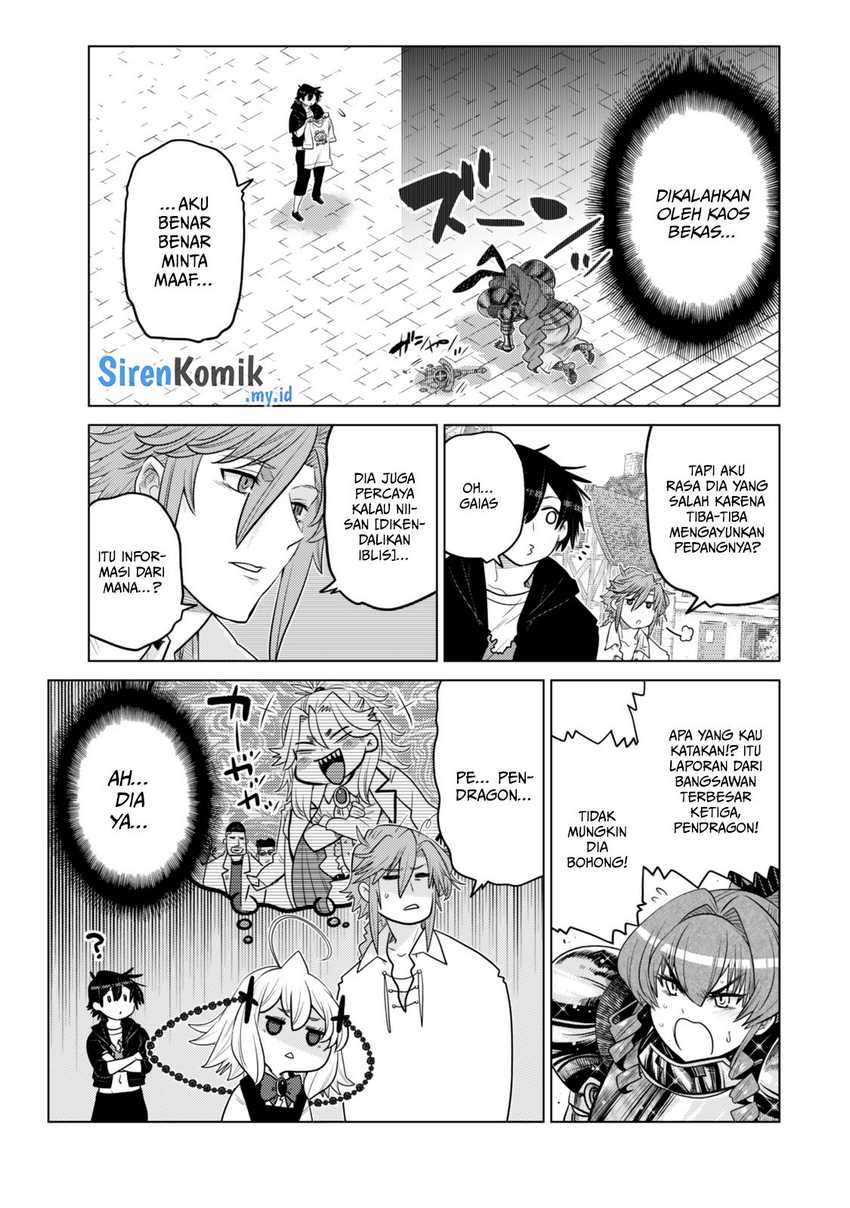 Ochikobore Datta Ani Ga Jitsuha Saikyou: Shijou Saikyou No Yuusha Wa Tensei-shi, Gakuen De Mujikaku Ni Musou Suru Chapter 33 - halaman 22
